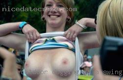 Outdoor dogging and go to a swingers club exhibitionism.